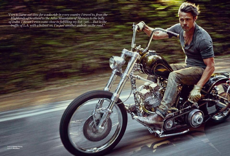 Brad Pitt @ Details Magazine November 2014