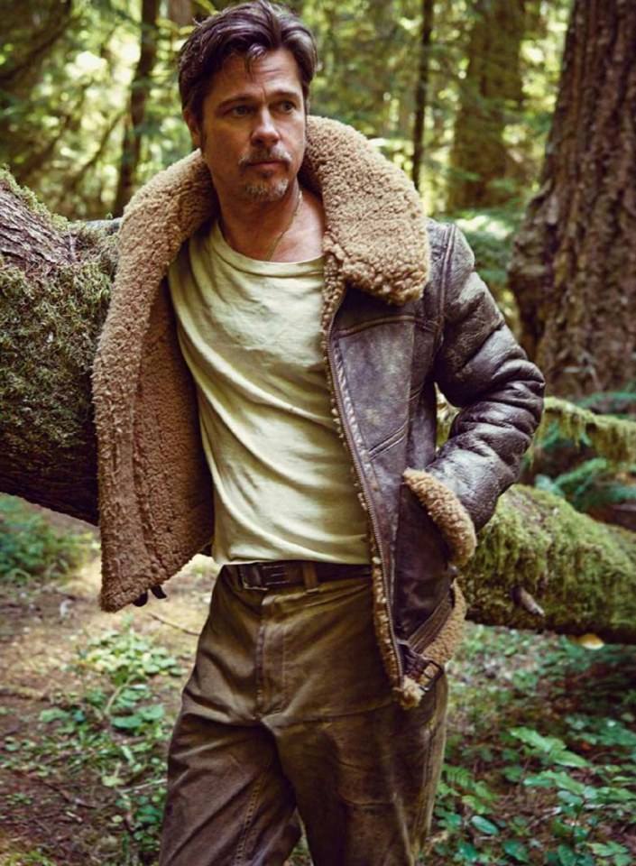 Brad Pitt @ Details Magazine November 2014