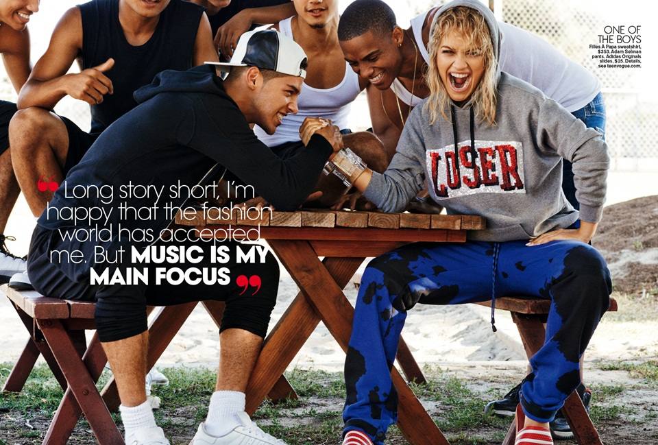 Rita Ora @ Teen Vogue November 2014