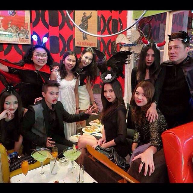 อั้ม พัชราภา ปาร์ตี้เเก็งค์เพื่อนสุดเเซ่บ Halloween 2014!!