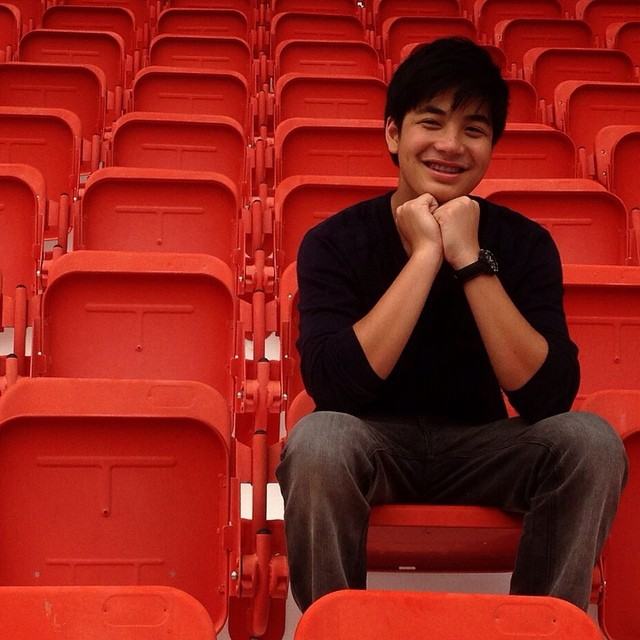น้องเอม สรรเพชญ์  วัย14 ปี ลูกชาย ดู๋ สัญญา หล่อเวอร์