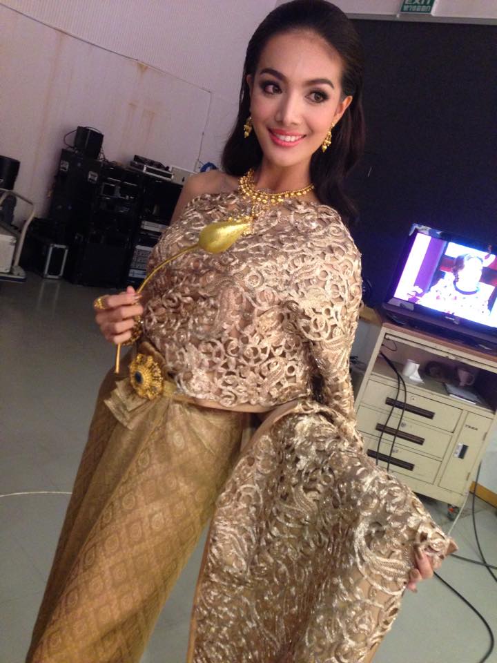 "บุษยรัตนกัญญา" ชุดประจำชาติ น้องปลา ตัวแทนในการไปประกวด Miss Supranational 2014
