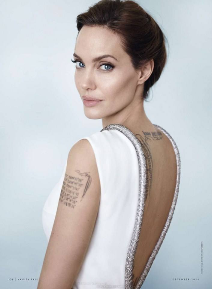 Angelina Jolie @ Vanity Fair December 2014
