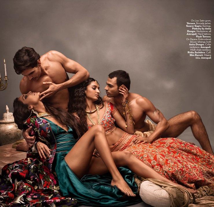 Lisa Haydon @ Vogue India November 2014