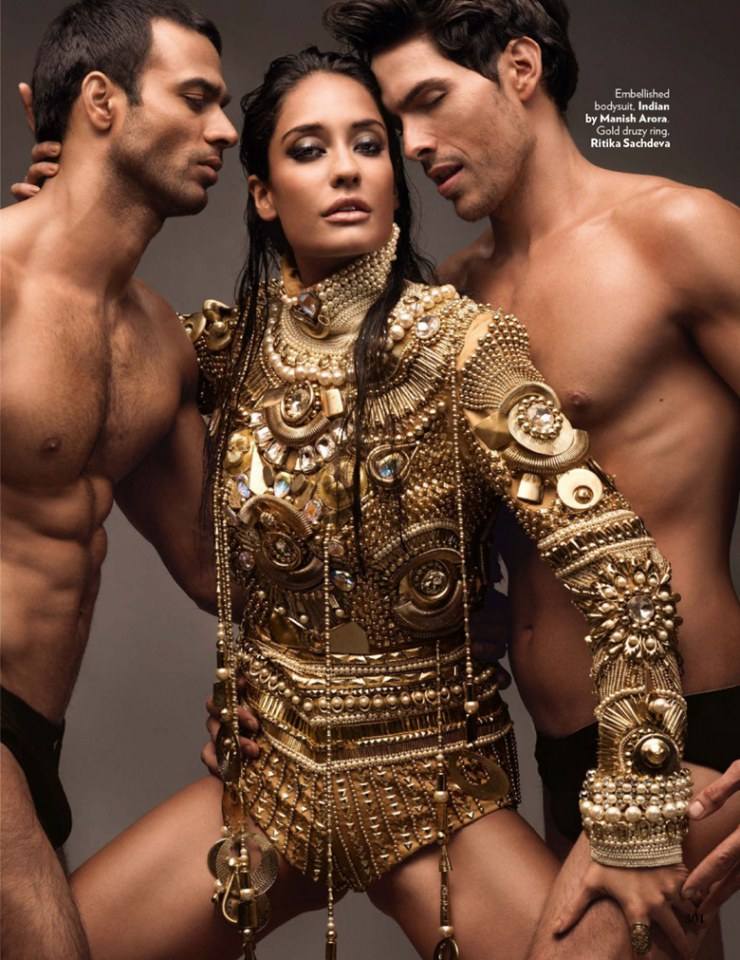 Lisa Haydon @ Vogue India November 2014