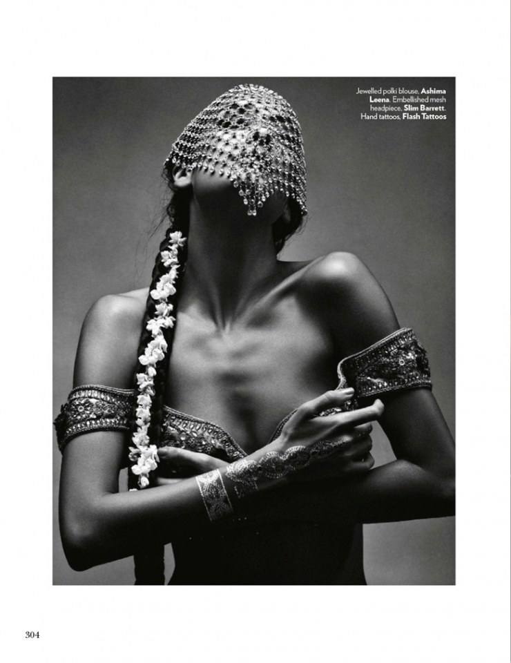 Lisa Haydon @ Vogue India November 2014
