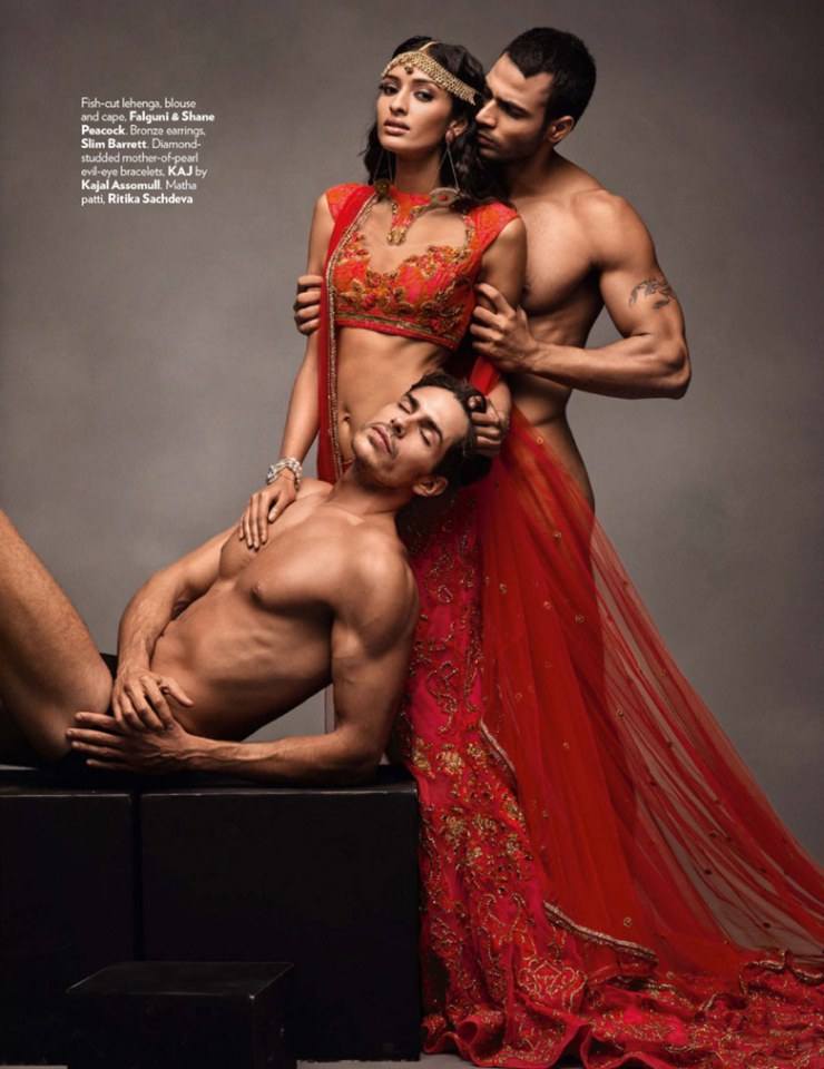 Lisa Haydon @ Vogue India November 2014