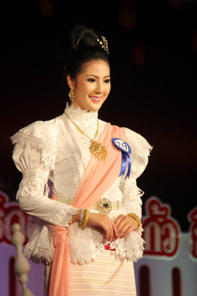 ผลการประกวด "ธิดาสะเปาแก้ว-สะเปาคำ" งานล่องสะเปาจาวละกอน ประจำปี 2557
