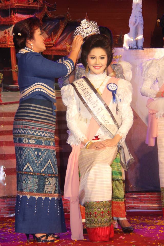 ผลการประกวด "ธิดาสะเปาแก้ว-สะเปาคำ" งานล่องสะเปาจาวละกอน ประจำปี 2557
