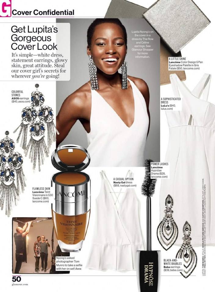 Lupita Nyong&acute;o @ Glamour US December 2014