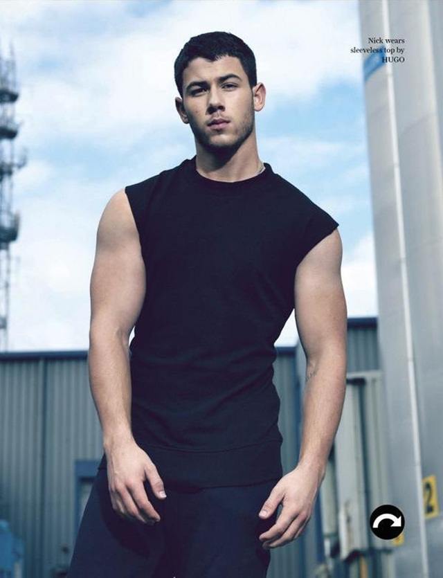 Nick Jonas @ Attitude UK December 2014