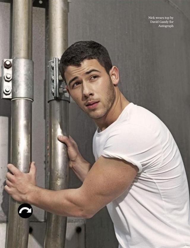 Nick Jonas @ Attitude UK December 2014
