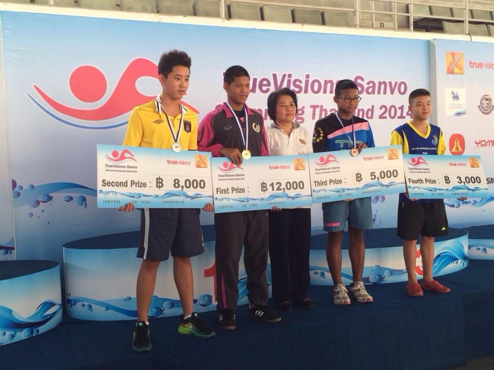 น้องเอสหนุ่มน้อยอายุ13 นักว่ายน้ำเยาวชนทีมชาติ