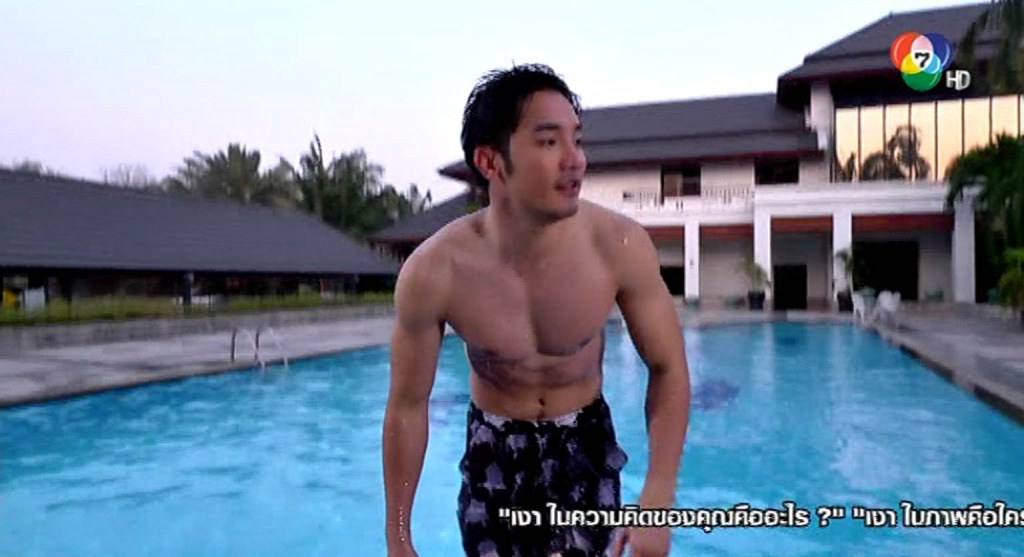 ฟินนำ ได้ธรรมนำ,อ้วน รังสิต,ภาพจากละคร เรื่องเงา 2557-10-25