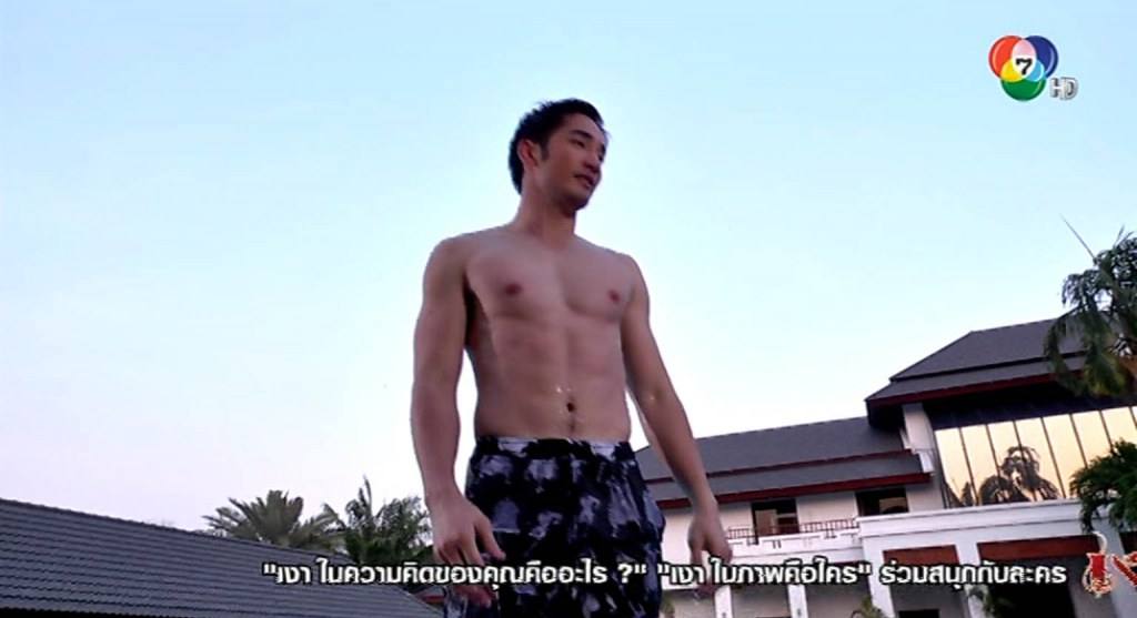 ฟินนำ ได้ธรรมนำ,อ้วน รังสิต,ภาพจากละคร เรื่องเงา 2557-10-25