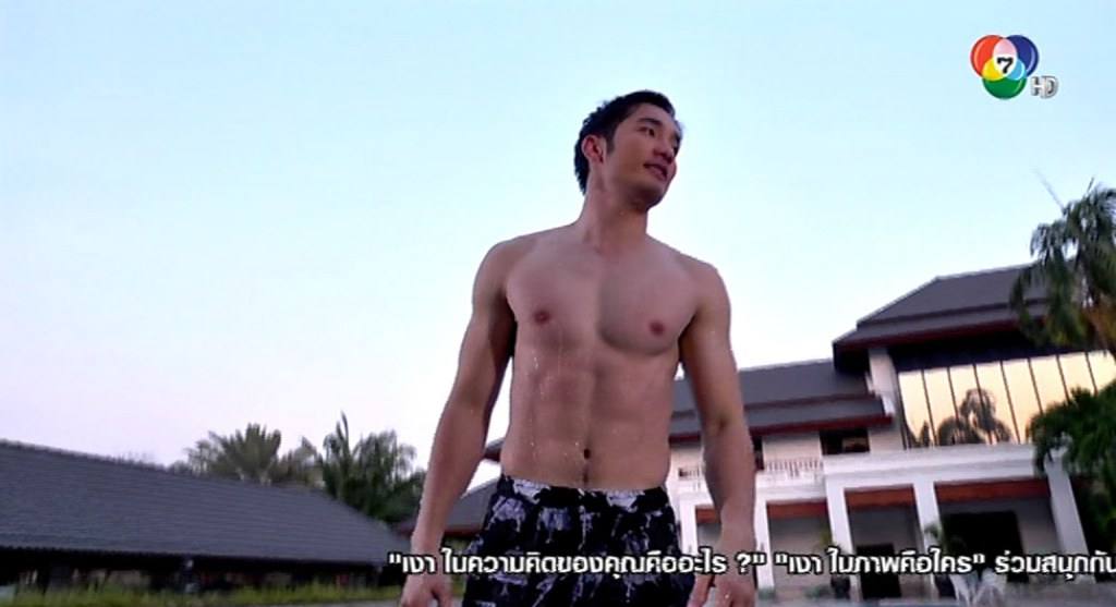 ฟินนำ ได้ธรรมนำ,อ้วน รังสิต,ภาพจากละคร เรื่องเงา 2557-10-25