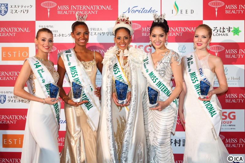 แสดงความยินดีกับ พอลลี่ สาวไทยคว้าที่ 3 เวที Miss International 2014