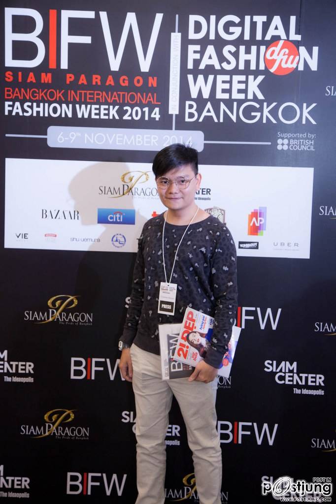 Bangkok International Fashion Week, Koolcheng Trịnh Tú Trung, Nadech, Yaya, Captain, Bank, Natthew