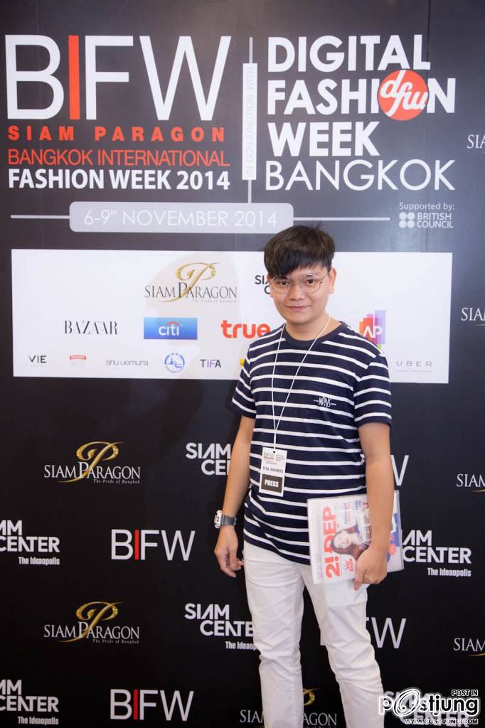 Bangkok International Fashion Week, Koolcheng Trịnh Tú Trung, Nadech, Yaya, Captain, Bank, Natthew