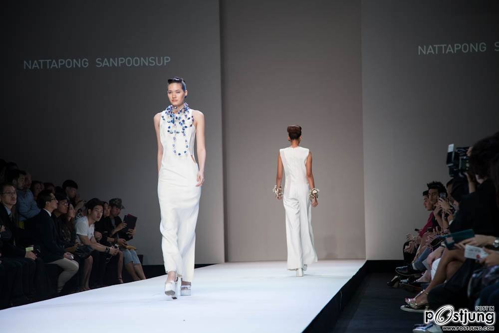 Bangkok International Fashion Week, Koolcheng Trịnh Tú Trung, Nadech, Yaya, Captain, Bank, Natthew