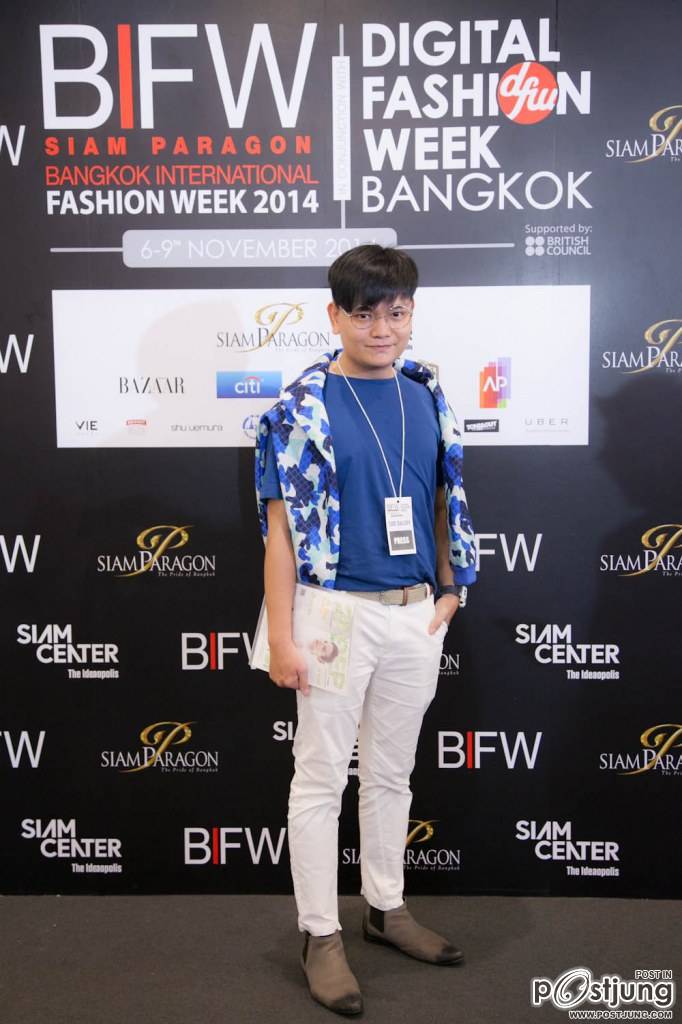 Bangkok International Fashion Week, Koolcheng Trịnh Tú Trung, Nadech, Yaya, Captain, Bank, Natthew
