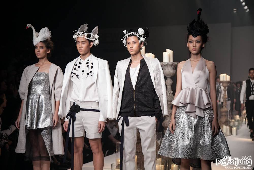 Bangkok International Fashion Week, Koolcheng Trịnh Tú Trung, Nadech, Yaya, Captain, Bank, Natthew