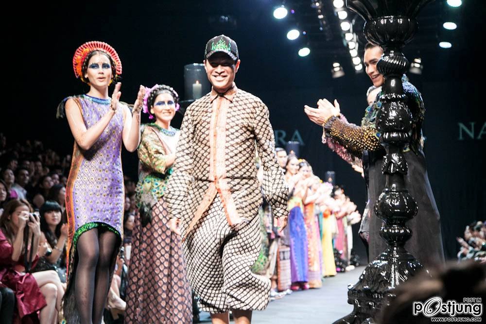 Bangkok International Fashion Week, Koolcheng Trịnh Tú Trung, Nadech, Yaya, Captain, Bank, Natthew