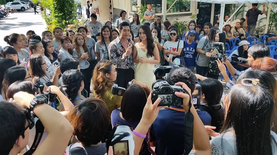 เวียร์ ศุกลวัฒน์ ควง เปรี้ยว ทัศนียา บวงสรวงละครมรสุมสวาท