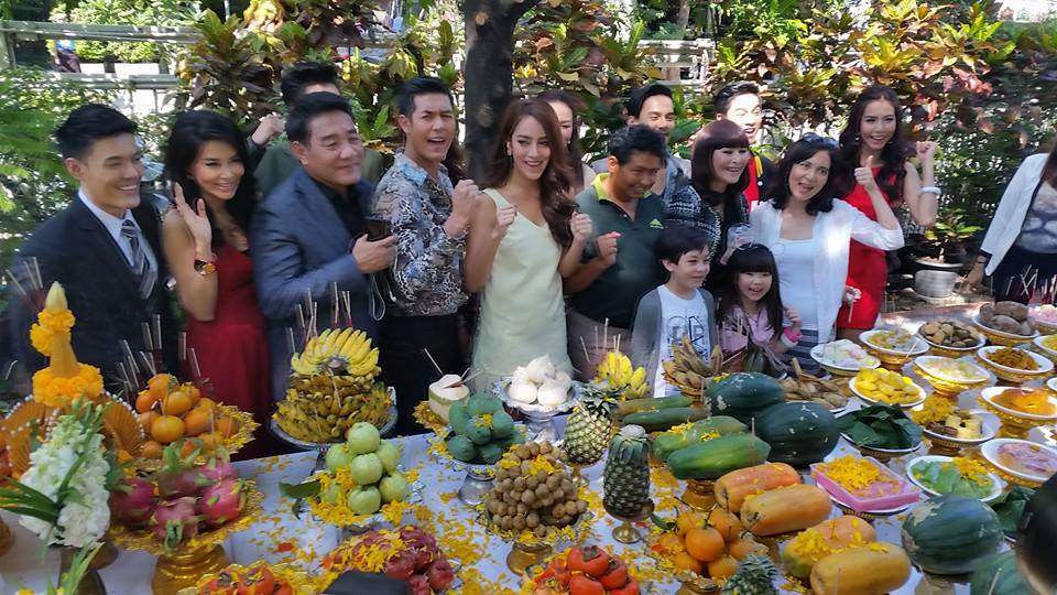 เวียร์ ศุกลวัฒน์ ควง เปรี้ยว ทัศนียา บวงสรวงละครมรสุมสวาท