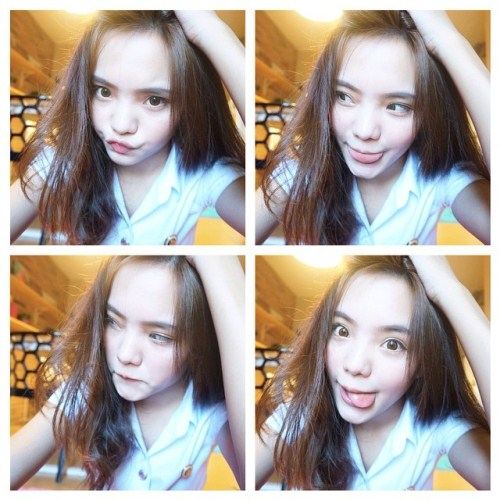 สาวหน้าใส สไตล์แบ๊วๆ