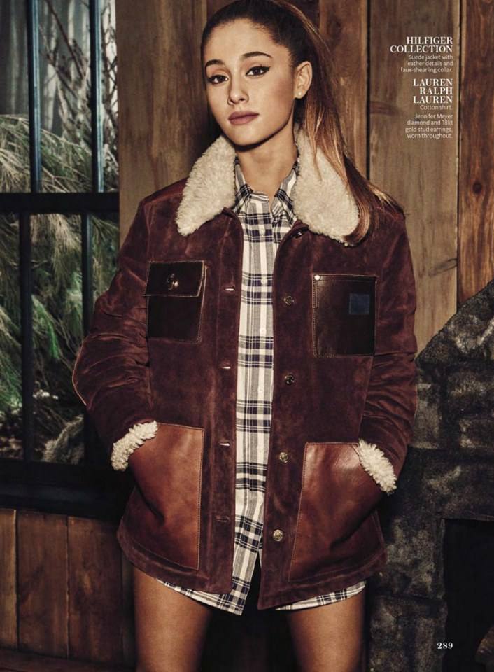 Ariana Grande @ InStyle US December 2014