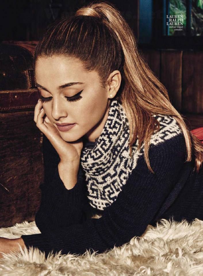Ariana Grande @ InStyle US December 2014