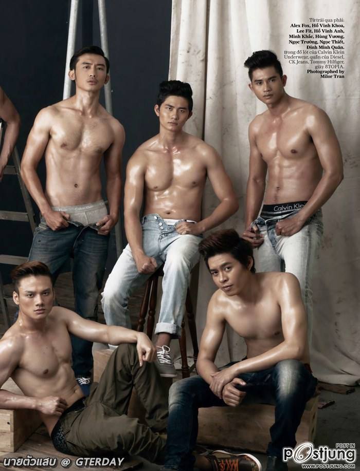 9 นายแบบ-เวียดนาม โชว์เป้าฟิต @ Attitude Vietnam