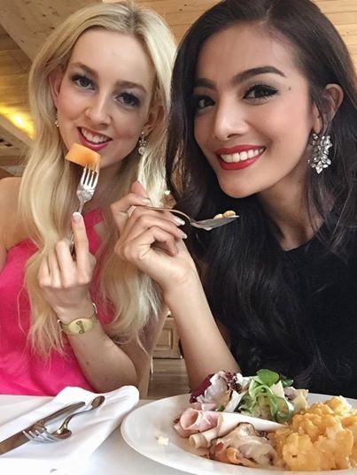 น้องปลากับภาพเก็บตัวการประกวด Miss Supranational 2014