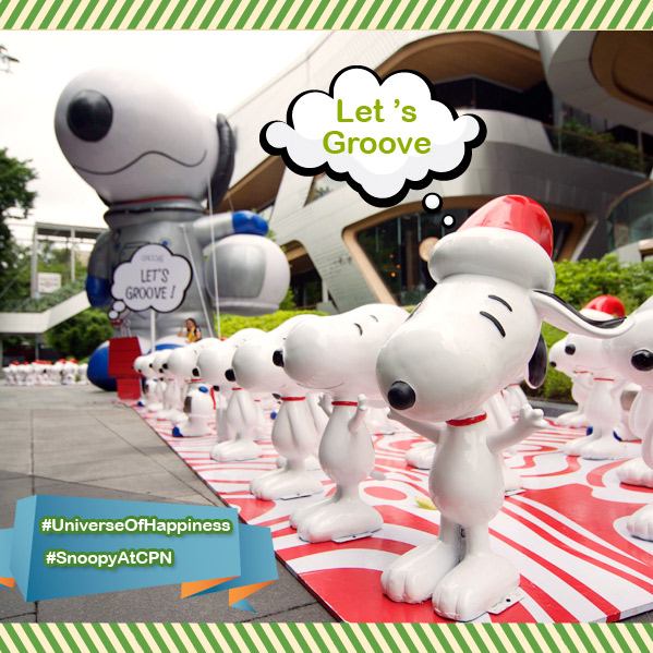 Snoopy และผองเพื่อนมาเยือนเมืองไทยแล้ว พร้อมสร้างความสุขส่งท้ายปี