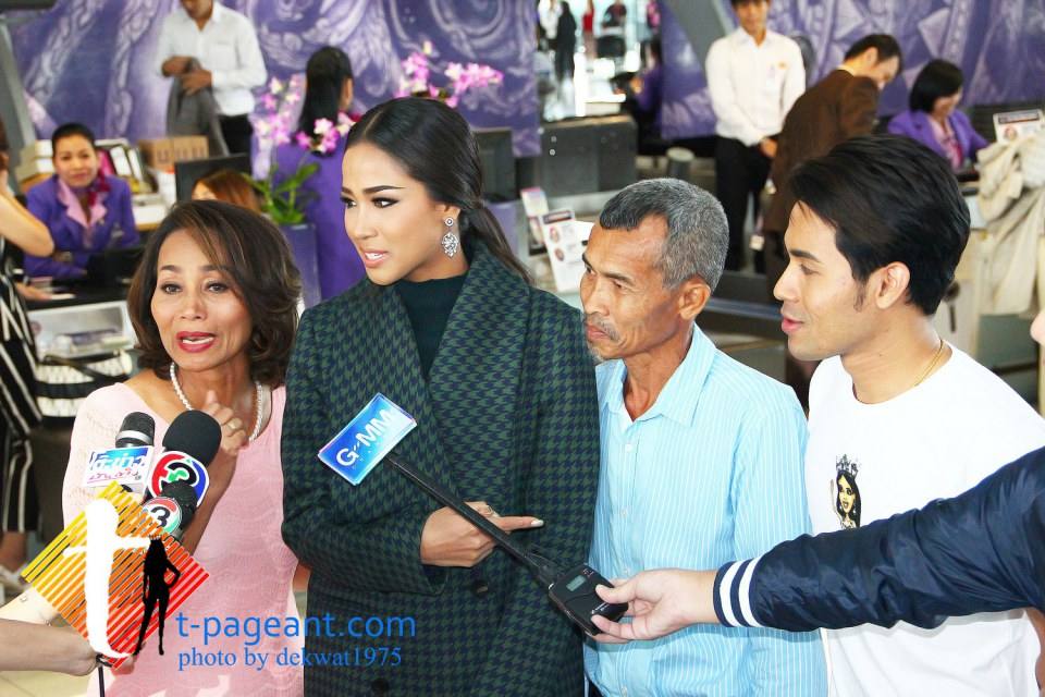 เมญ่า Miss Thailand World 2014 ออกเดินทางไปกรุงลอนดอน สู้ศึกสงครามนางงามโลก Miss World