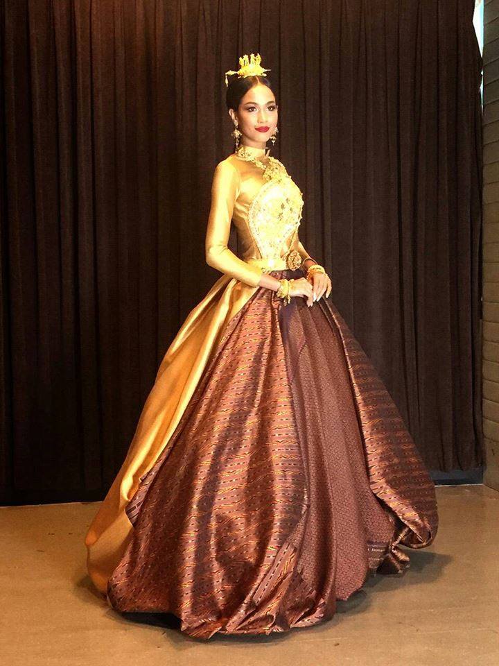 เปิดตัวชุดประจำชาติชุดใหม่ของ เมญ่า  ตัดใหม่เสร็จเเล้ววว