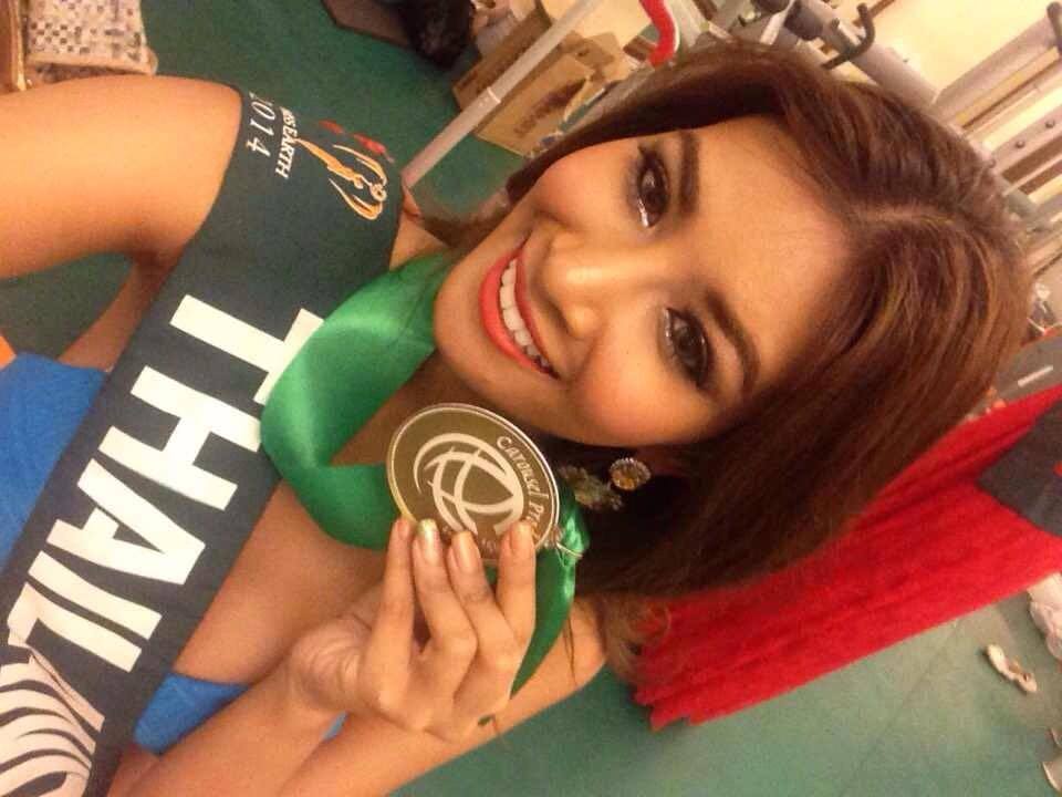 สาวไทย ศศิ สินทวี คว้าเหรียญทองชุดว่ายน้ำยอดเยี่ยม Miss Earth
