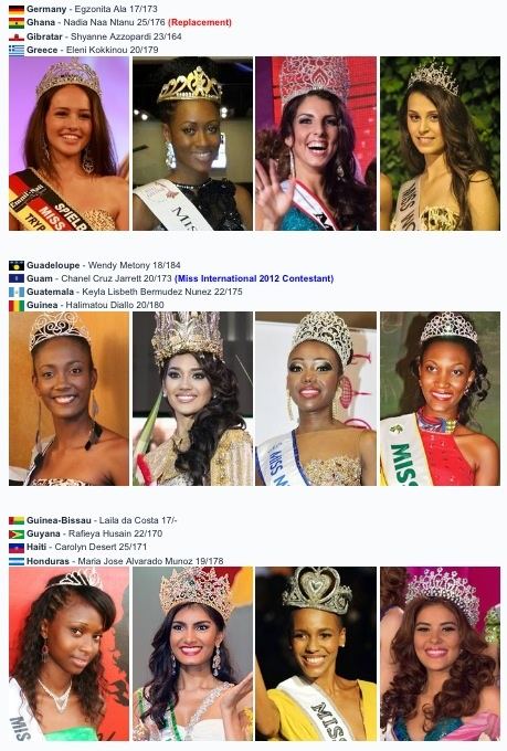 โฉมหน้าผู้เข้าชิงมงกุฎ Miss World 2014 ปีนี้น่าจับตามองทุกประเทศศักยภาพพร้อมลงแข่งขัน