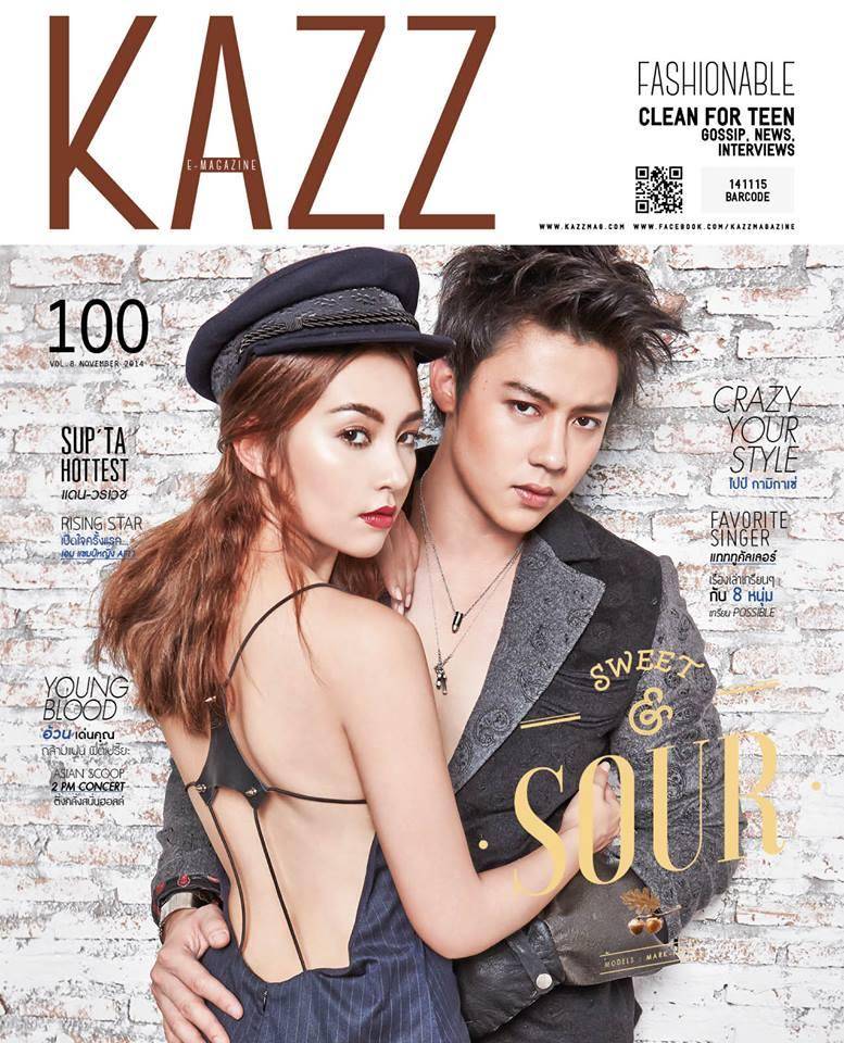 หมาก ปริญ & เบลล่า ราณี @ KAZZ vol.8 no.100 November 2014