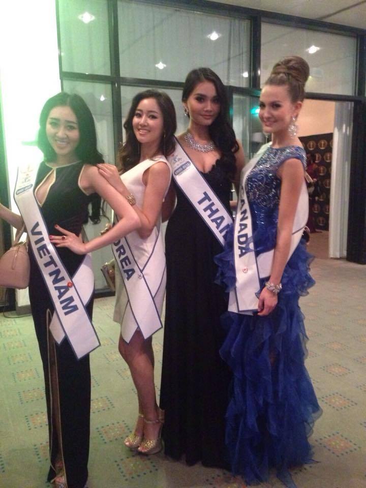 Miss Grand Thailand 23 November น้องเฟริส์ ในกองประกวด Miss Intercontinental 2014 ที่ประเทศเยอรมัน