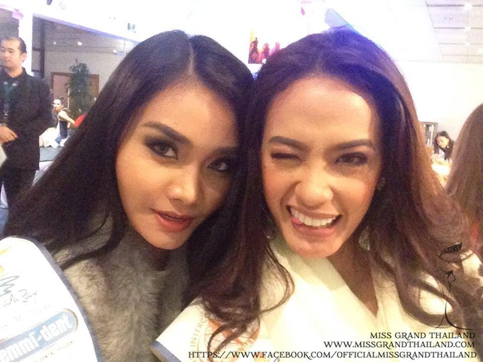 Miss Thailand กับภาพเก็บตัว Miss intercontinental 2014