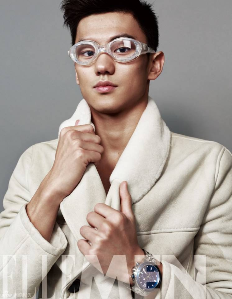 Ning Ze tao @ Elle Men China December 2014