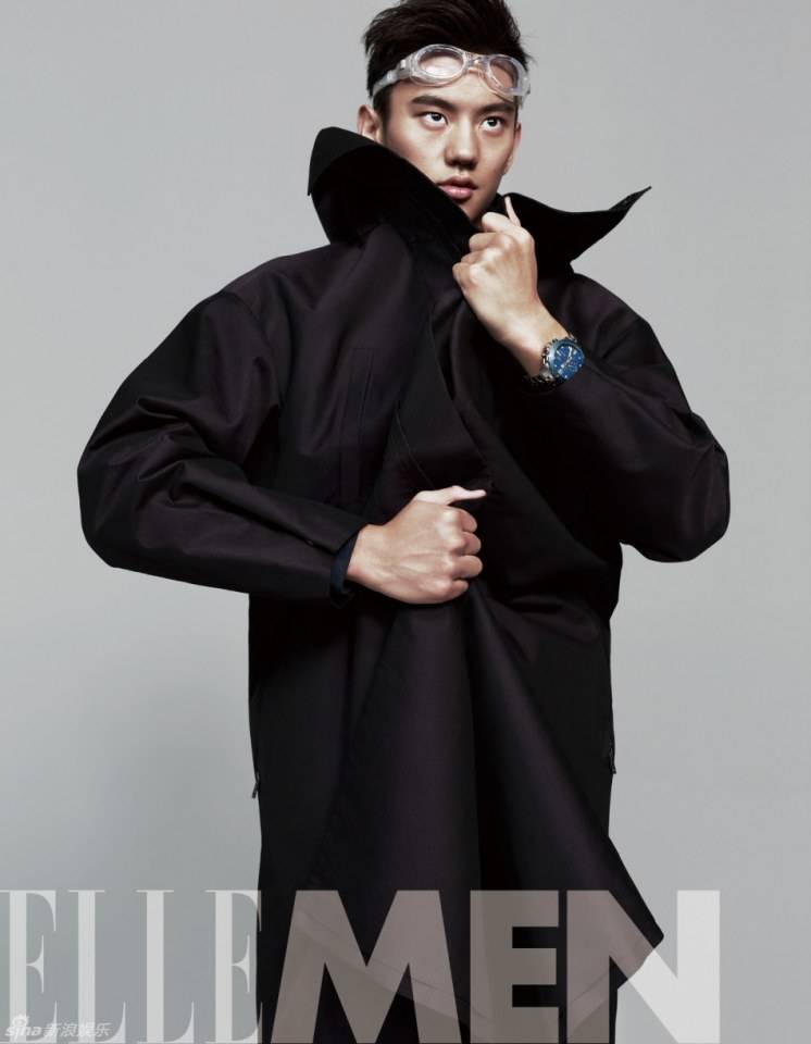 Ning Ze tao @ Elle Men China December 2014