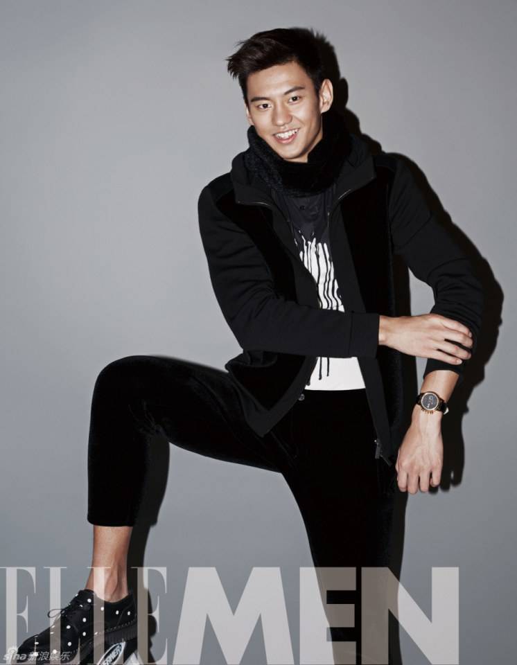 Ning Ze tao @ Elle Men China December 2014