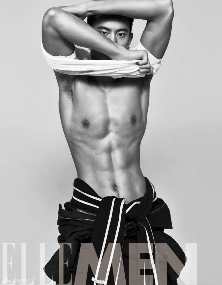 Ning Ze tao @ Elle Men China December 2014