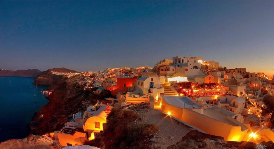 Santorini, Greece Night View :)