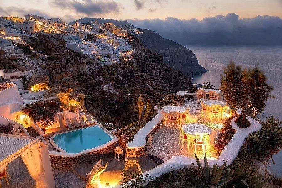 Santorini, Greece Night View :)