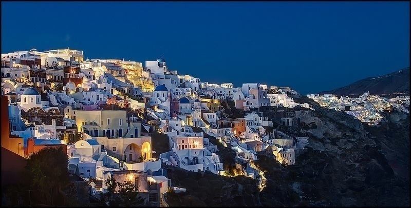 Santorini, Greece Night View :)
