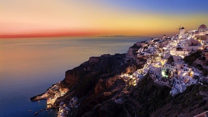 Santorini, Greece Night View :)